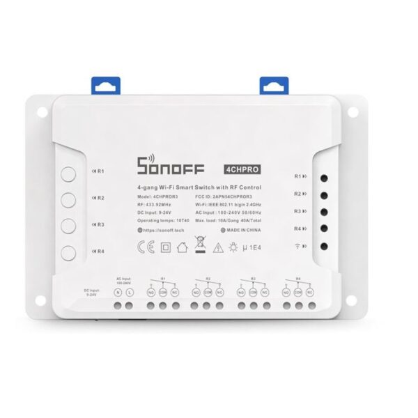 Sonoff | 4CH Pro R3 | Wifi | 433Mhz